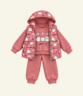 Pink Paws 3-Piece Set